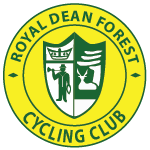 the logo of the Royal Dean Forest Cycling Club